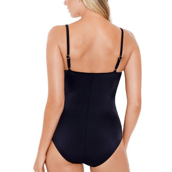 Magicsuit Biarritz Hailey Soft Cup Wrap One Piece Swimsuit size 8 - Picture 2 of 7